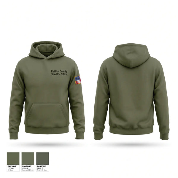 Hoodie, Phillips County Sheriff's Office, Police, Teamtime, Team time, sublimation, custom sports apparel, team uniforms, spirit wear, spiritwear, sports uniforms, custom shirts, team store, custom team store, fundraiser sports, apparel fundraiser