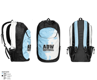 Gear Bag, ADW, Softball, Teamtime, Team time, sublimation, custom sports apparel, team uniforms, spirit wear, spiritwear, sports uniforms, custom shirts, team store, custom team store, fundraiser sports, apparel fundraiser