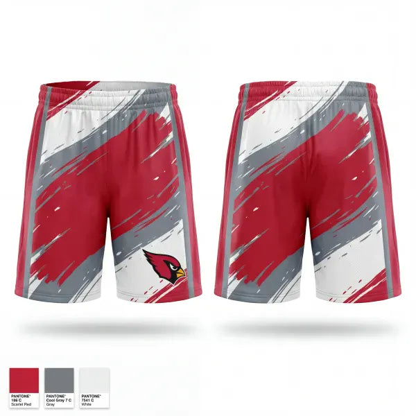 Athletic Shorts With Pockets, Sandy Valley Cardinals, Baseball, Teamtime, Team time, sublimation, custom sports apparel, team uniforms, spirit wear, spiritwear, sports uniforms, custom shirts, team store, custom team store, fundraiser sports, apparel fundraiser