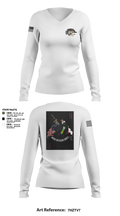 Human Smuggling 75508558 Women's Long Sleeve V-neck Shirt - 2