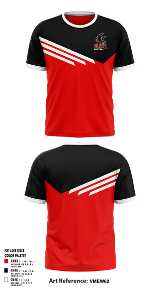 Short Sleeve Performance Shirt, Carteret-Onslow Youth Football & Cheer League (COYFL) Falcons, , Teamtime, Team time, sublimation, custom sports apparel, team uniforms, spirit wear, spiritwear, sports uniforms, custom shirts, team store, custom team store, fundraiser sports, apparel fundraiser