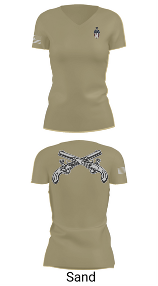 Womens Short Sleeve Vneck Shirt, 712th MP Co, , Teamtime, Team time, sublimation, custom sports apparel, team uniforms, spirit wear, spiritwear, sports uniforms, custom shirts, team store, custom team store, fundraiser sports, apparel fundraiser