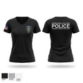 Springfield College Police Women's Short Sleeve V-neck Shirt - 1