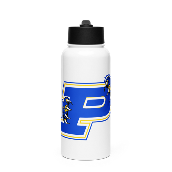 Parlier High School Basketball Stainless Steel Water Bottle with a Straw Lid