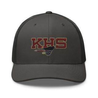 Kingston High School Cheer 38639250 Retro Trucker Hat | Yupoong 6606
