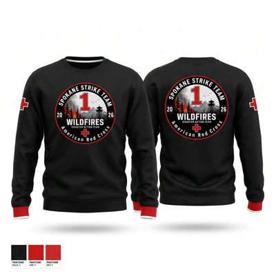 American Red Cross Crew Neck Sweatshirt - 1