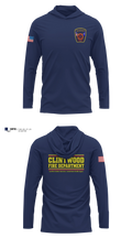 Clintwood Fire Department Long Sleeve hooded sunshirt - 7