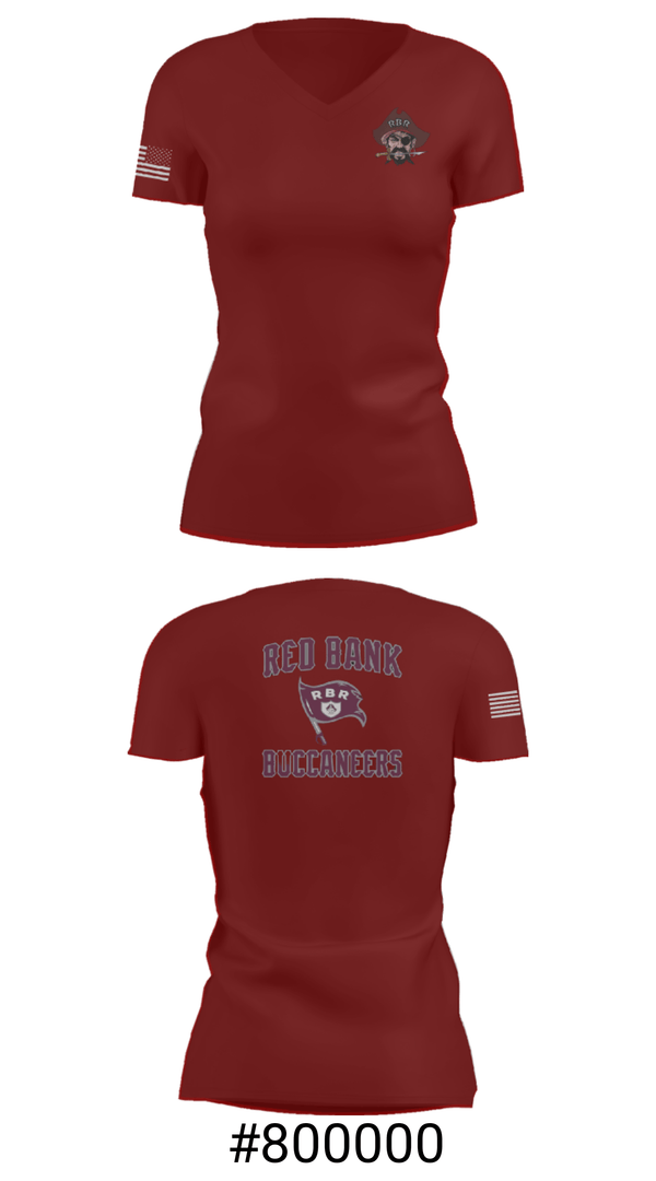 Women's Short Sleeve Vneck Shirt, Red Bank Regional High School Basketball, Women's Basketball, Teamtime, Team time, sublimation, custom sports apparel, team uniforms, spirit wear, spiritwear, sports uniforms, custom shirts, team store, custom team store, fundraiser sports, apparel fundraiser