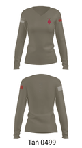 1st SFOD-D 3487936 Women's Long Sleeve V-neck Shirt - 39