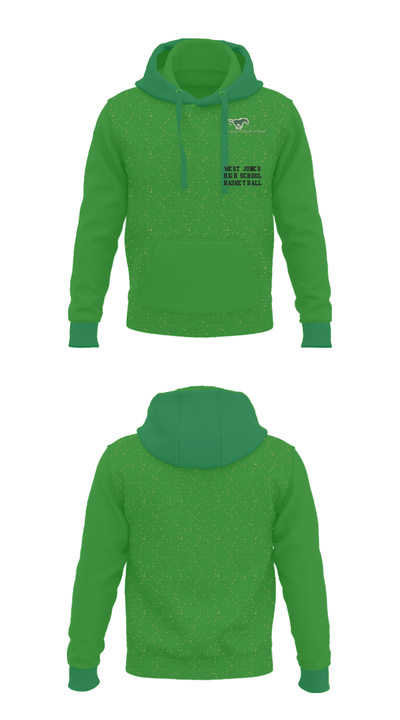 West Jones High School Basketball 7601592 Hoodie - 29