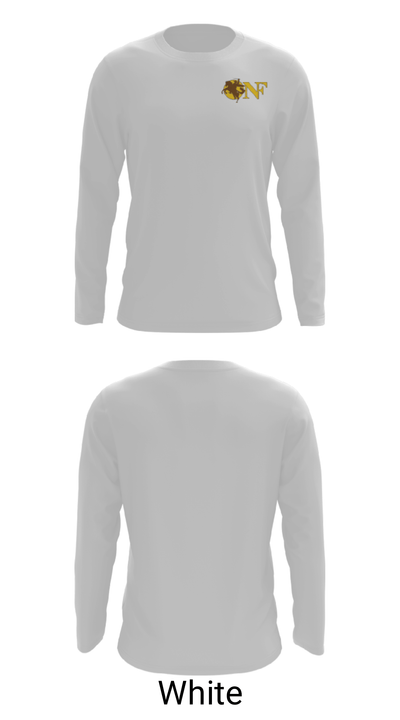 North Farmington High School Basketball 37037275 Long Sleeve Performance Shirt - 4