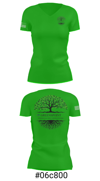 Women's Short Sleeve Vneck Shirt, Greens point financial center, , Teamtime, Team time, sublimation, custom sports apparel, team uniforms, spirit wear, spiritwear, sports uniforms, custom shirts, team store, custom team store, fundraiser sports, apparel fundraiser
