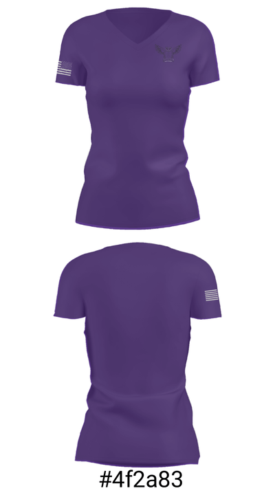 Seymour High School Gymnastics 81497358 Women's Short Sleeve V-neck Shirt - 21