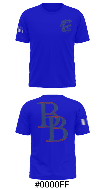 Blind Brook High School Basketball 85829780 Short Sleeve Performance Shirt - 19