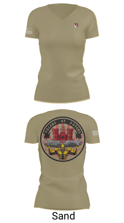 VanGaurds 56010814 Women's Short Sleeve V-neck Shirt - 44