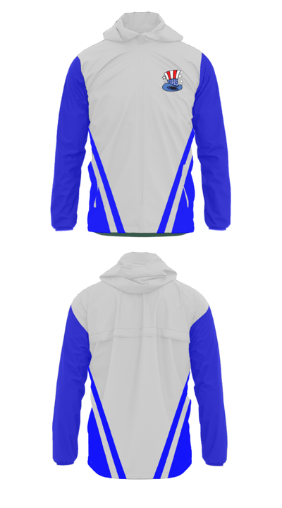 Quincy High School Swimming 89512844 Windbreaker - 31