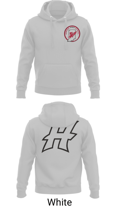 Hebron High School Basketball 85447307 Hoodie - 3