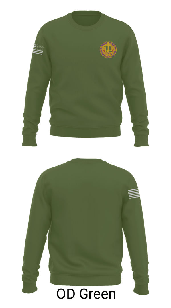 Crew Neck Sweatshirt, 405th Civil Affairs Battalion, Army, Teamtime, Team time, sublimation, custom sports apparel, team uniforms, spirit wear, spiritwear, sports uniforms, custom shirts, team store, custom team store, fundraiser sports, apparel fundraiser