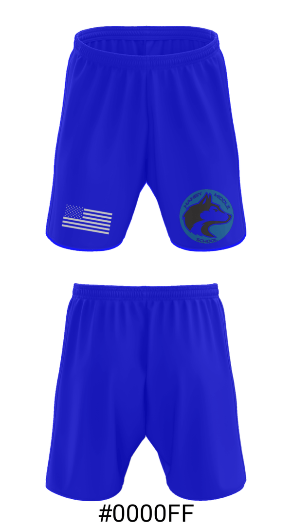 Athletic Shorts With Pockets, Hanby Middle School Basketball, Women's Basketball, Teamtime, Team time, sublimation, custom sports apparel, team uniforms, spirit wear, spiritwear, sports uniforms, custom shirts, team store, custom team store, fundraiser sports, apparel fundraiser
