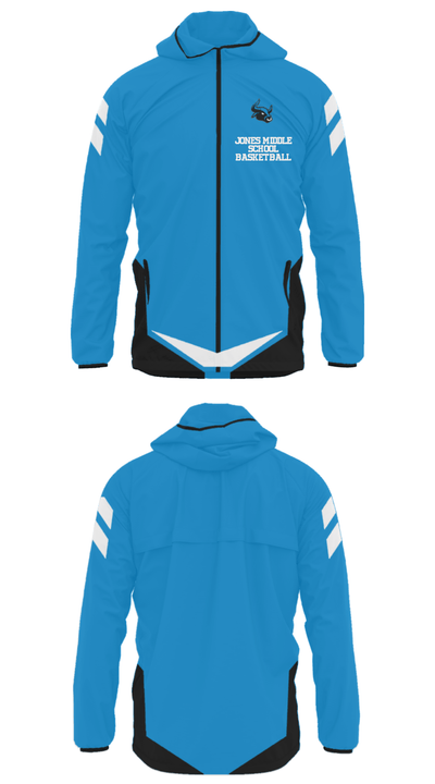 Jones Middle School Basketball 80606371 Windbreaker - 27