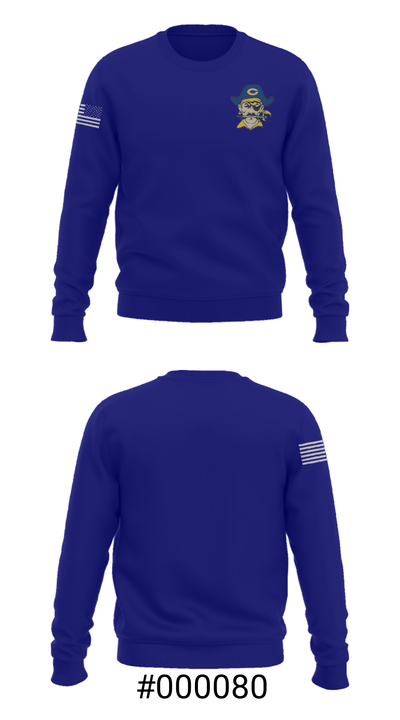Crookston High School Ice Hockey 97564219 Crew Neck Sweatshirt - 16