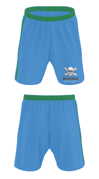 Brazoswood High School Wrestling 5803836 Athletic Shorts With Pockets - 22