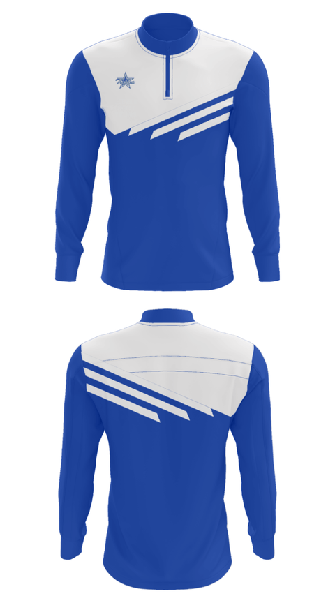 Quarter Zip Jacket, Johnson County Trojans, Spirit Store, Teamtime, Team time, sublimation, custom sports apparel, team uniforms, spirit wear, spiritwear, sports uniforms, custom shirts, team store, custom team store, fundraiser sports, apparel fundraiser