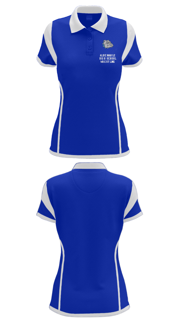 Women's Short Sleeve Performance Polo, Albemarle High School Wrestling, Wrestling, Teamtime, Team time, sublimation, custom sports apparel, team uniforms, spirit wear, spiritwear, sports uniforms, custom shirts, team store, custom team store, fundraiser sports, apparel fundraiser