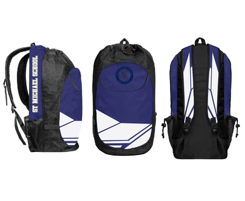 Gear Bag, St Michael School, Spirit Store, Teamtime, Team time, sublimation, custom sports apparel, team uniforms, spirit wear, spiritwear, sports uniforms, custom shirts, team store, custom team store, fundraiser sports, apparel fundraiser