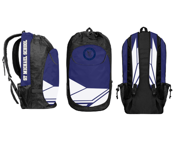 Gear Bag, St Michael School, Spirit Store, Teamtime, Team time, sublimation, custom sports apparel, team uniforms, spirit wear, spiritwear, sports uniforms, custom shirts, team store, custom team store, fundraiser sports, apparel fundraiser