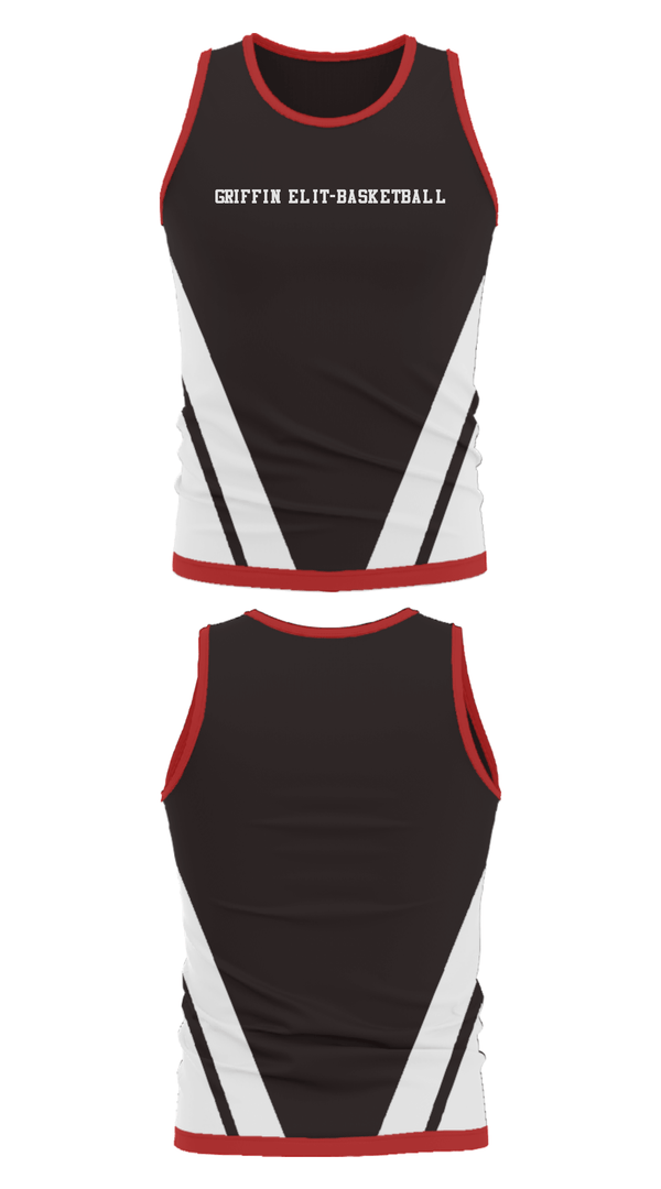 Tank Top, Griffin Elit-Basketball, Men's Basketball, Teamtime, Team time, sublimation, custom sports apparel, team uniforms, spirit wear, spiritwear, sports uniforms, custom shirts, team store, custom team store, fundraiser sports, apparel fundraiser