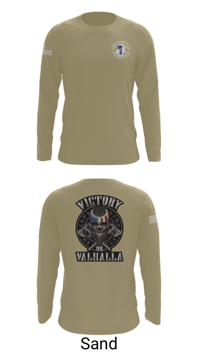 1-50 infantry battalion 87663685 Long Sleeve Performance Shirt - 43