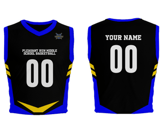 Mens Basketball Jersey, Pleasant Run Middle School Basketball, Men's Basketball, Teamtime, Team time, sublimation, custom sports apparel, team uniforms, spirit wear, spiritwear, sports uniforms, custom shirts, team store, custom team store, fundraiser sports, apparel fundraiser