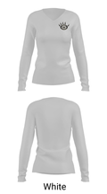Westview High School Gymnastics 94290525 Women's Long Sleeve V-neck Shirt - 6