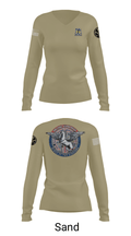 2-82 61836862 Women's Long Sleeve V-neck Shirt - 47
