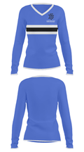 Leavenworth High School Wrestling 92397722 Women's Long Sleeve V-neck Shirt - 31
