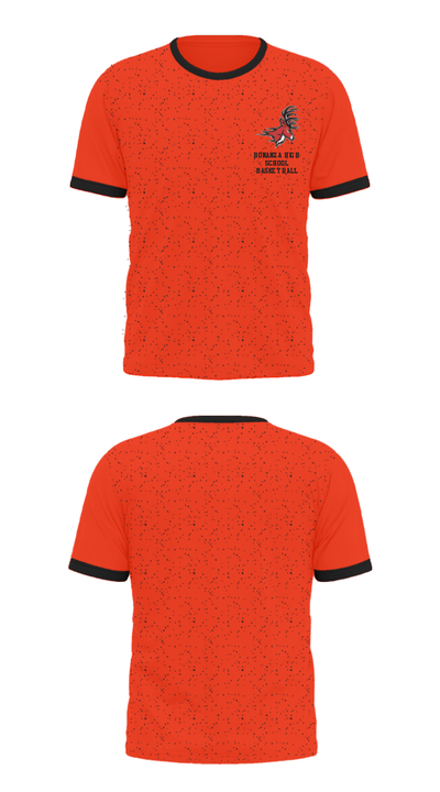 Bonanza High School Basketball 6067791 Short Sleeve Performance Shirt - 36