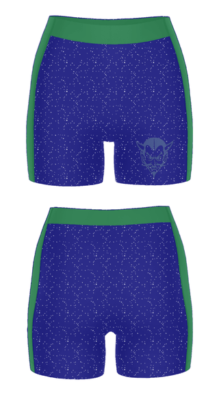 Women's Compression Shorts, Calais Elementary School Spirit Store, Spirit Store, Teamtime, Team time, sublimation, custom sports apparel, team uniforms, spirit wear, spiritwear, sports uniforms, custom shirts, team store, custom team store, fundraiser sports, apparel fundraiser