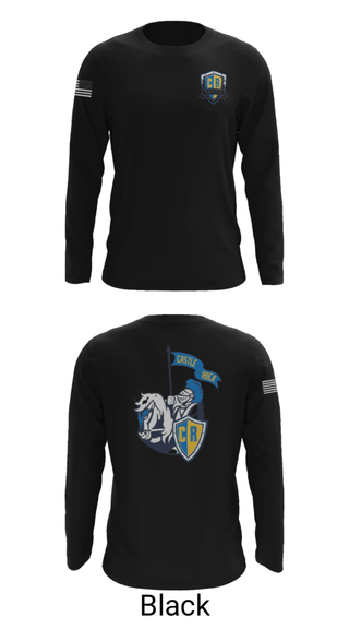 Long Sleeve Performance Shirt, Castle Rock Elementary, Spirit Store, Teamtime, Team time, sublimation, custom sports apparel, team uniforms, spirit wear, spiritwear, sports uniforms, custom shirts, team store, custom team store, fundraiser sports, apparel fundraiser