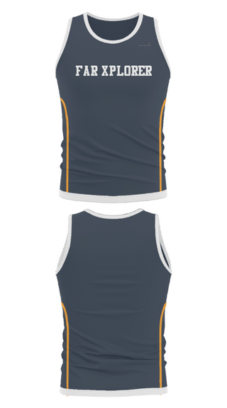 Tank Top, Far Xplorer, , Teamtime, Team time, sublimation, custom sports apparel, team uniforms, spirit wear, spiritwear, sports uniforms, custom shirts, team store, custom team store, fundraiser sports, apparel fundraiser