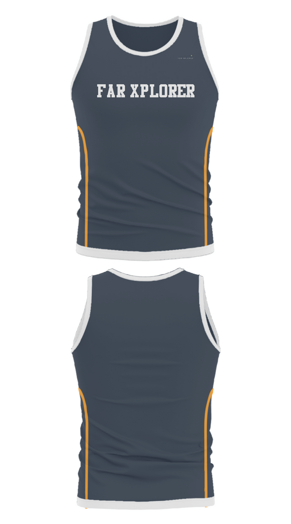 Tank Top, Far Xplorer, , Teamtime, Team time, sublimation, custom sports apparel, team uniforms, spirit wear, spiritwear, sports uniforms, custom shirts, team store, custom team store, fundraiser sports, apparel fundraiser
