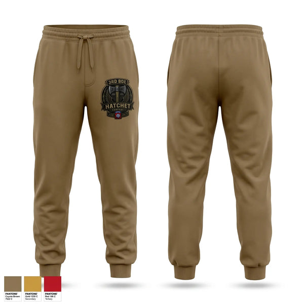 Sweatpants, Hatchet Company 3/82nd, Army, Teamtime, Team time, sublimation, custom sports apparel, team uniforms, spirit wear, spiritwear, sports uniforms, custom shirts, team store, custom team store, fundraiser sports, apparel fundraiser