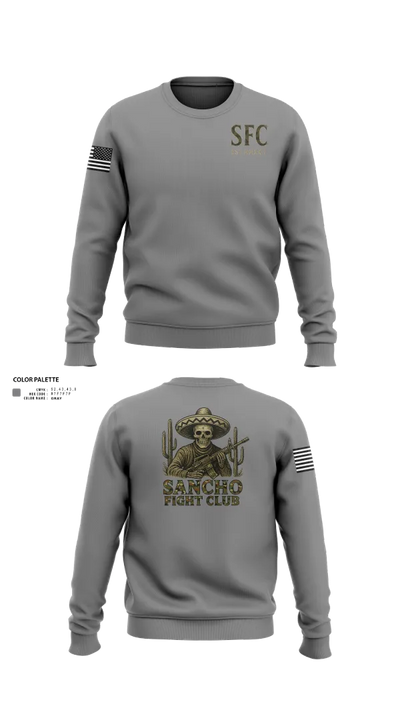 Sancho Fight Club 22906489 Crew Neck Sweatshirt - 22