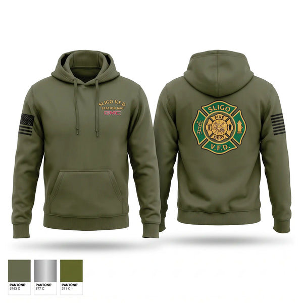 Hoodie, 640 Sligo, Fire Department, Teamtime, Team time, sublimation, custom sports apparel, team uniforms, spirit wear, spiritwear, sports uniforms, custom shirts, team store, custom team store, fundraiser sports, apparel fundraiser