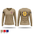 395th CSSB 23364516 Women's Long Sleeve V-neck Shirt - 1