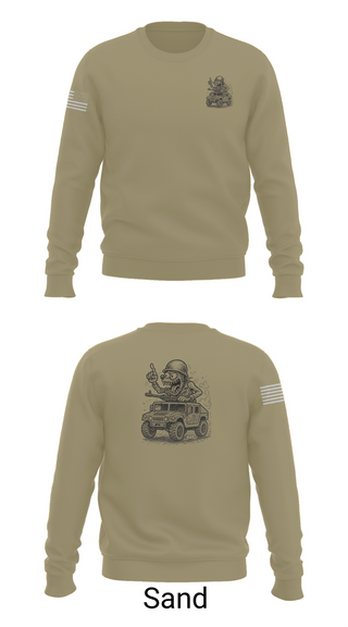 Crew Neck Sweatshirt, 278th JMTG-U Mayors Cell Mech., , Teamtime, Team time, sublimation, custom sports apparel, team uniforms, spirit wear, spiritwear, sports uniforms, custom shirts, team store, custom team store, fundraiser sports, apparel fundraiser
