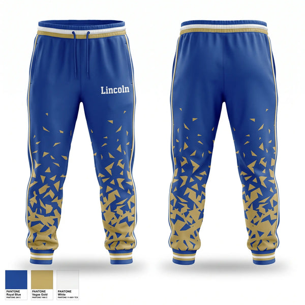 Sweatpants, LINCOLN AJROTC, Army, Teamtime, Team time, sublimation, custom sports apparel, team uniforms, spirit wear, spiritwear, sports uniforms, custom shirts, team store, custom team store, fundraiser sports, apparel fundraiser