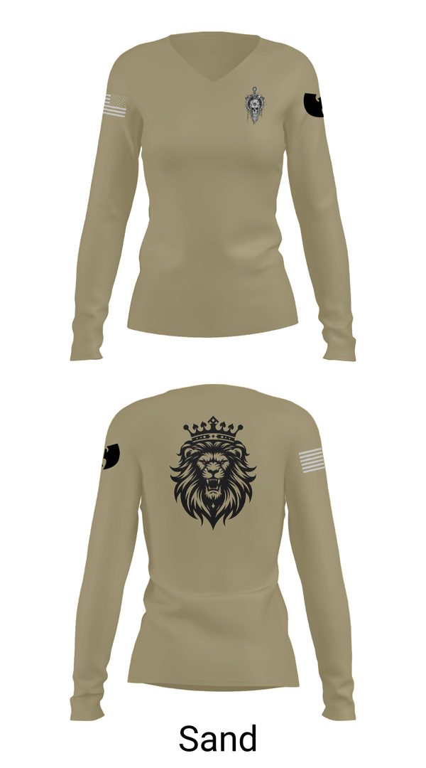 Womens Long Sleeve Vneck Shirt, Vikings, , Teamtime, Team time, sublimation, custom sports apparel, team uniforms, spirit wear, spiritwear, sports uniforms, custom shirts, team store, custom team store, fundraiser sports, apparel fundraiser
