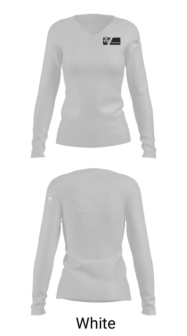 Women's Long Sleeve Vneck Shirt, UGA, , Teamtime, Team time, sublimation, custom sports apparel, team uniforms, spirit wear, spiritwear, sports uniforms, custom shirts, team store, custom team store, fundraiser sports, apparel fundraiser