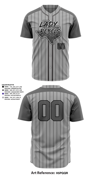 Full Button Baseball Jersey, Lady Rebels - WestbrookForged Anchor Fitness, Softball, Teamtime, Team time, sublimation, custom sports apparel, team uniforms, spirit wear, spiritwear, sports uniforms, custom shirts, team store, custom team store, fundraiser sports, apparel fundraiser